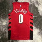 NBA 0 Lillard Blazers 22-23 statement Maillot Rouge